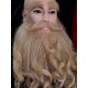 Conjunto Barba, Bigote y Cejas Cabello Natural Larga