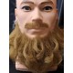 Barba y Bigote Rubio Cabello Natural