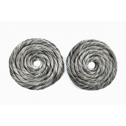 Rodetes Laterales De Fallera CABELLO NATURAL