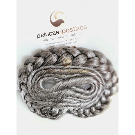 Moño Trasero de CABELLO NATURAL 5 MALLAS